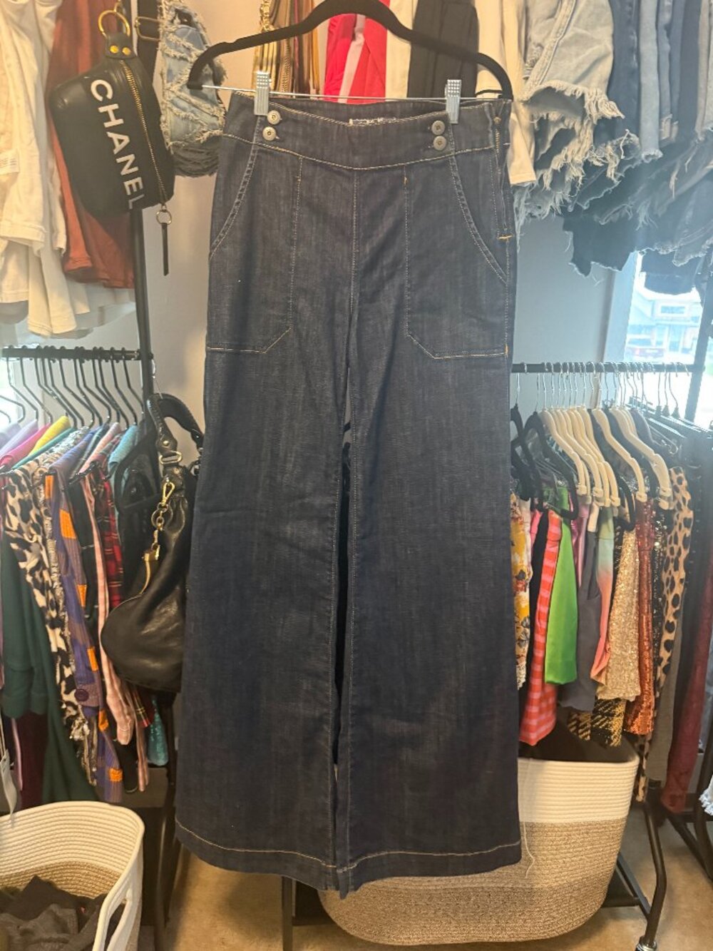 Hudson New York Bell Bottom denim trouser jeans size 27